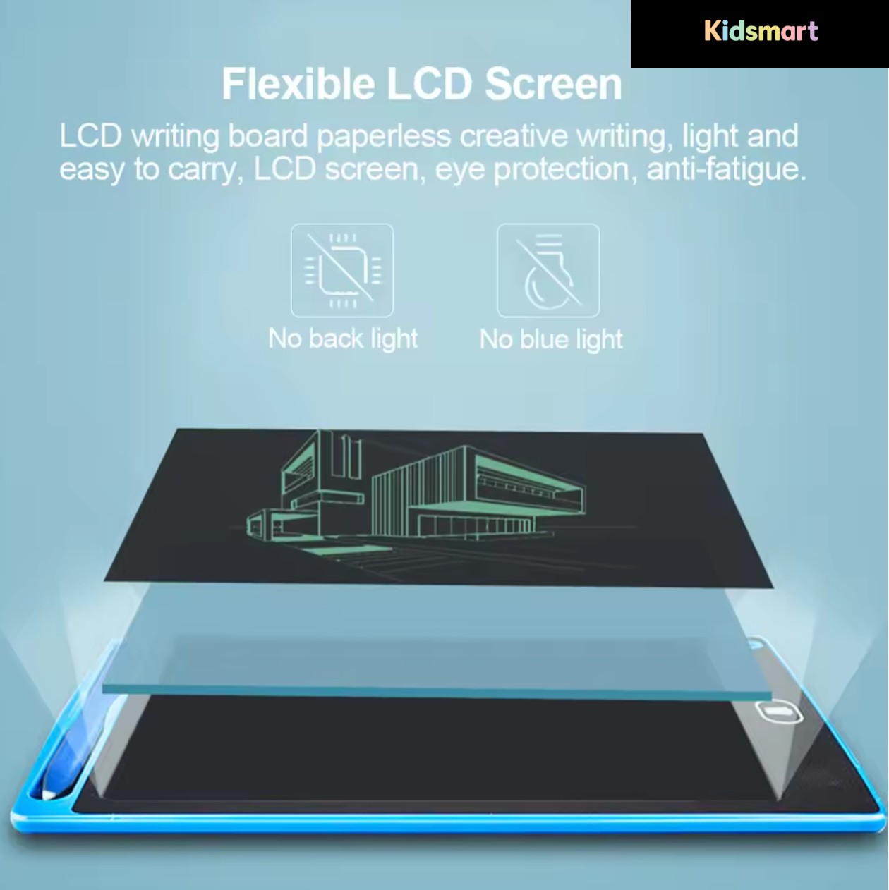 Kids LCD Writing Tablet – Reusable Doodle Pad for Drawing, Writing & Learning (10”)