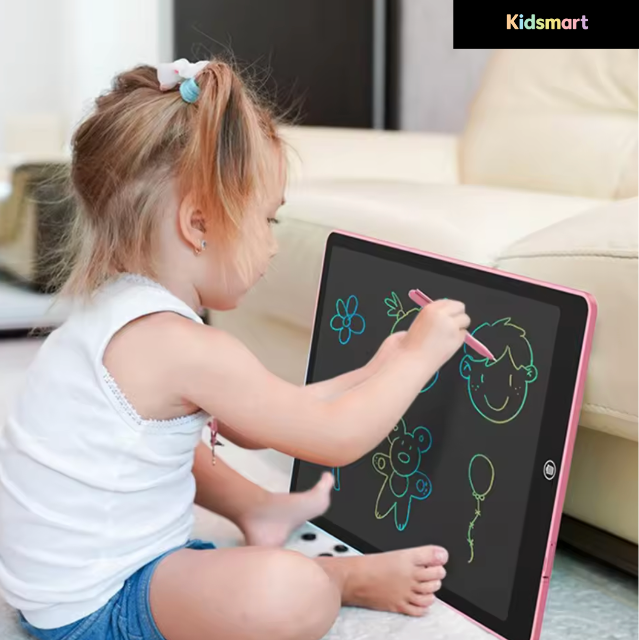 Kids LCD Writing Tablet – Reusable Doodle Pad for Drawing, Writing & Learning (10”)